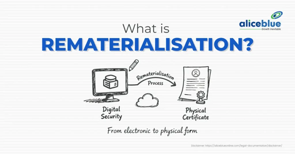 What is rematerialisation process from digital to physical