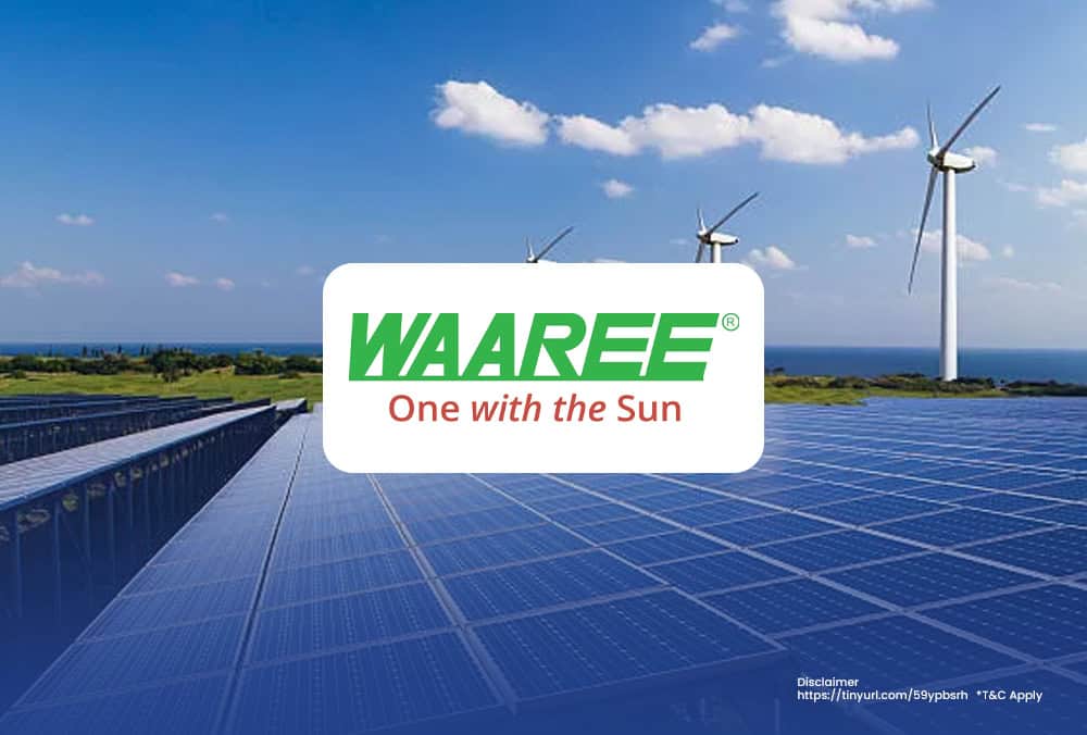 Waaree Energies ने ₹1 लाख करोड़ मार्केट कैप क्लब में एंट्री की, 40% से अधिक लिस्टिंग बढ़त! अधिक जानें!