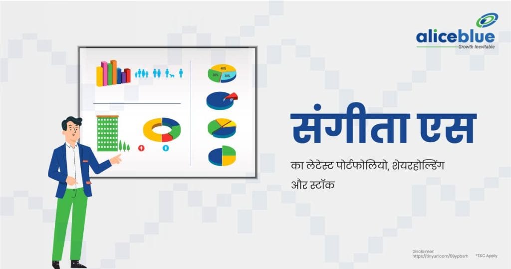 Latest Sangeetha S Portfolio, Shareholdings and stocks In Hindi
