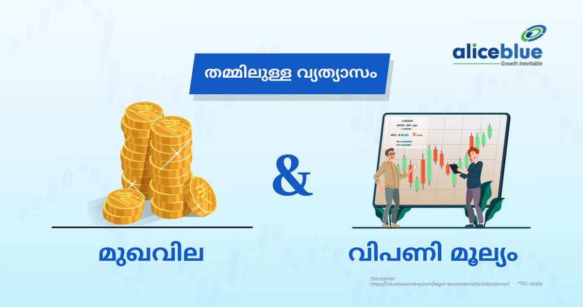 Difference Between Face Value And Market Value