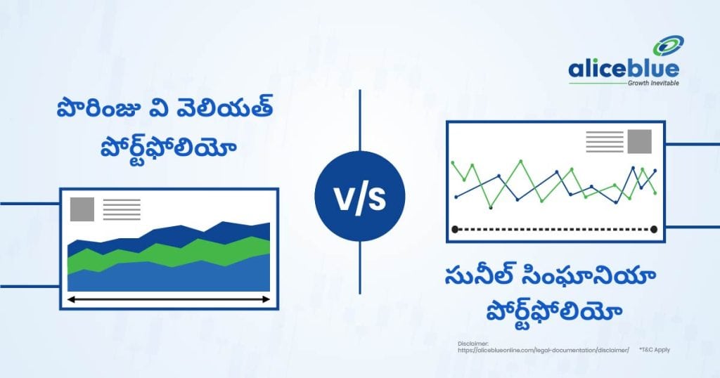 Porinju V Veliyath portfolio vs Sunil Singhania portfolio
