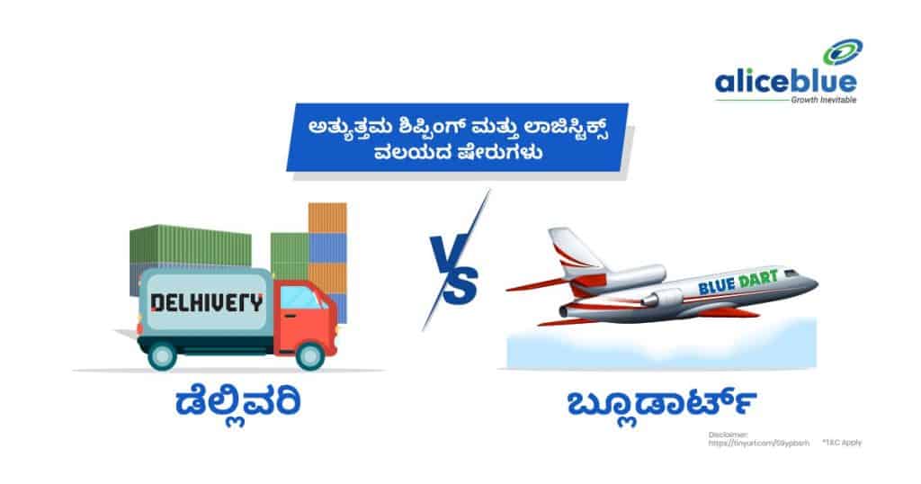 Best Shipping and Logistics Sector Stocks - Delhivery Vs Bluedart