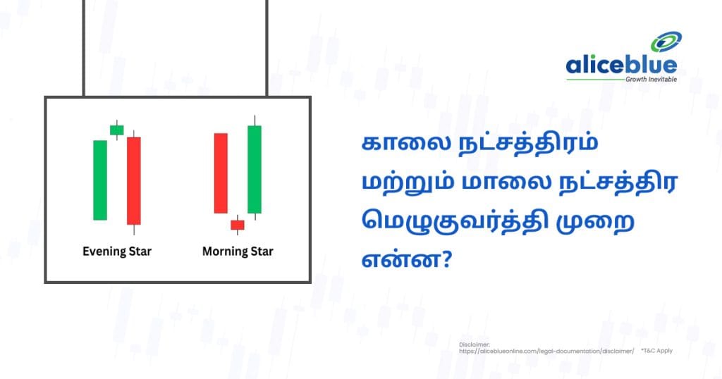 What Is The Morning Star And Evening Star Candlestick Pattern Tamil