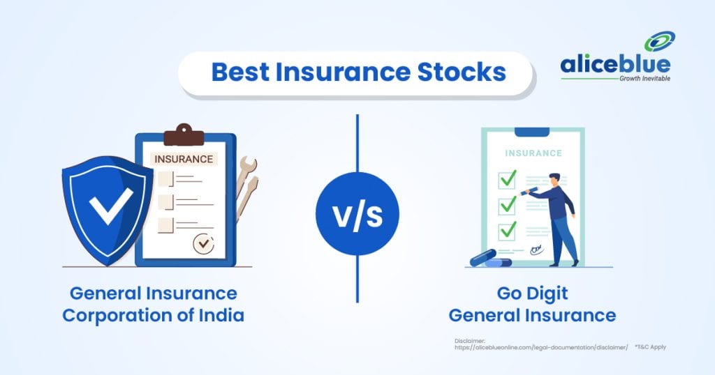 General Insurance Corporation of India Vs Go Digit General Insurance - Best Insurance Stocks