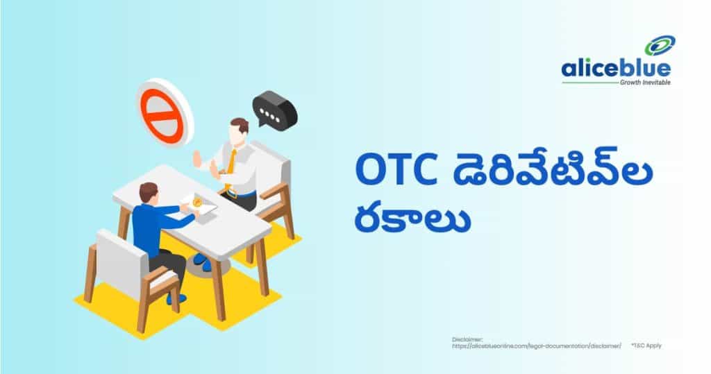 Types Of OTC Derivatives