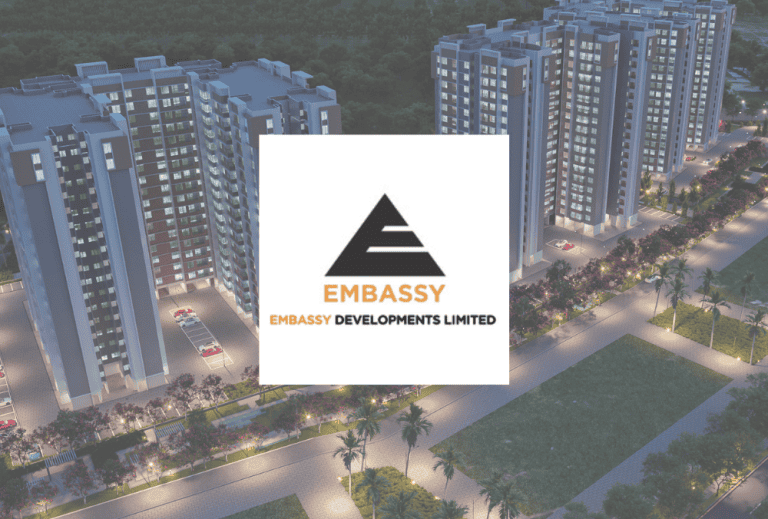 Embassy Developments: Stock jumps on announcement to launch 6 projects worth ₹10,300 Cr