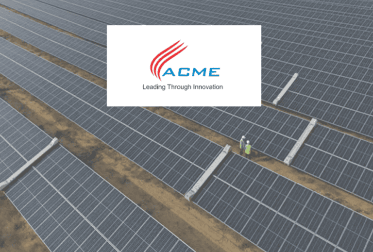 ACME Solar shares gain 3% after winning 130 MW renewable energy project for 25 yrs
