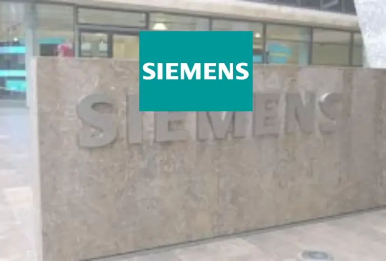 Siemens-headquarters-stone-signage-at-building-entrance-in-modern-area