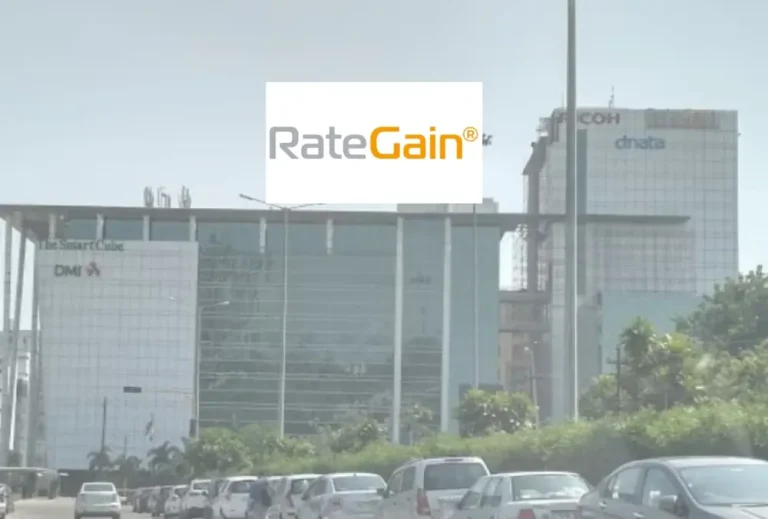 RateGain-office-buildings-city-view-with-traffic-in-front-tech-hubarea