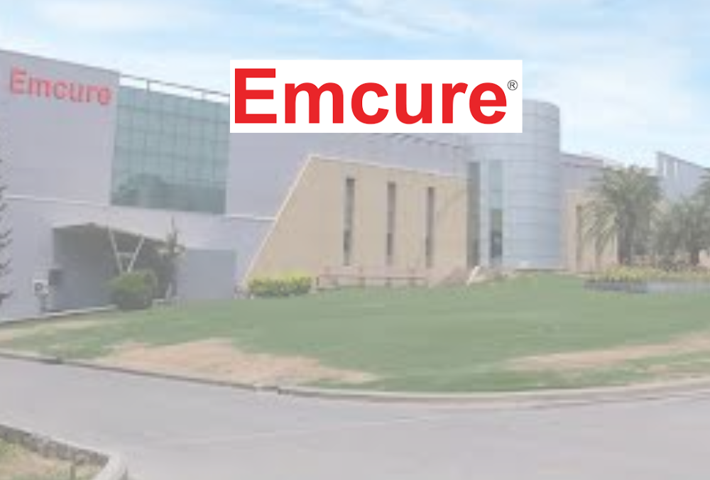 Emcure Pharmaceuticals manufacturing facility exterior view