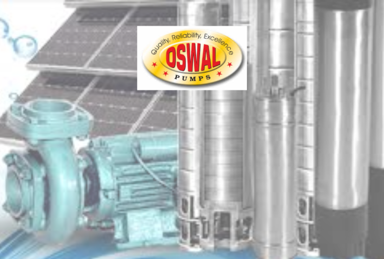 Oswal Pumps stock surges 3% after bagging ₹180 Cr MSEDCL order