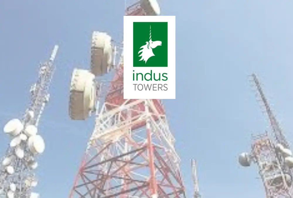Indus Towers telecom infrastructure with mobile network towers