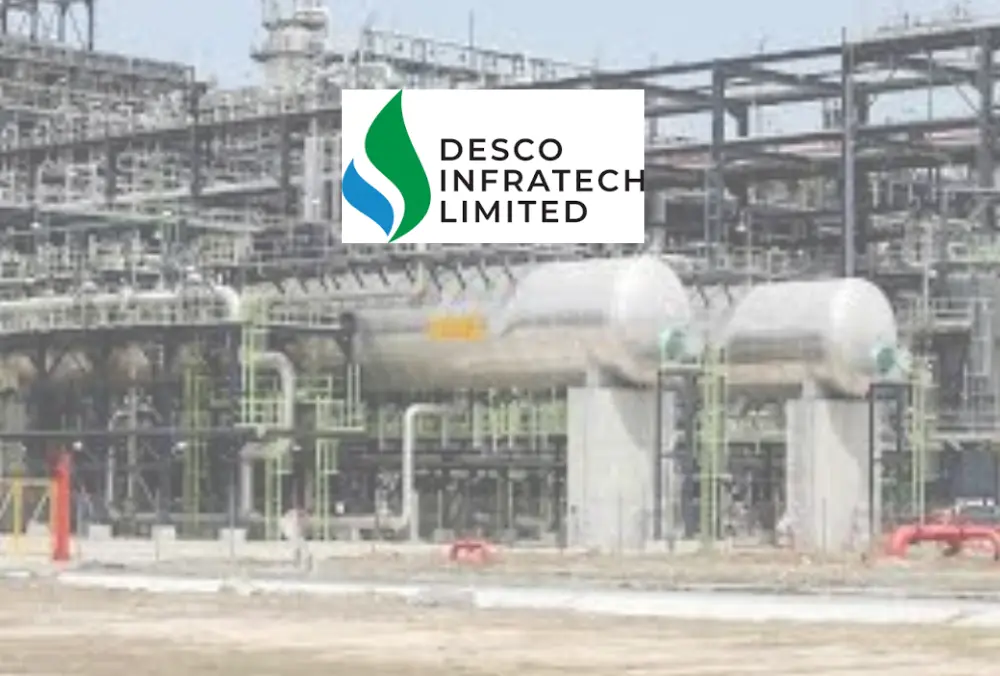 Desco Infratech industrial processing plant infrastructure