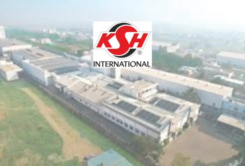 KSH International manufacturing facility aerial view