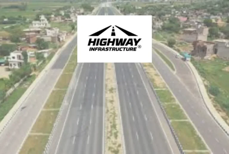 Highway Infrastructure logo over aerial view of highway