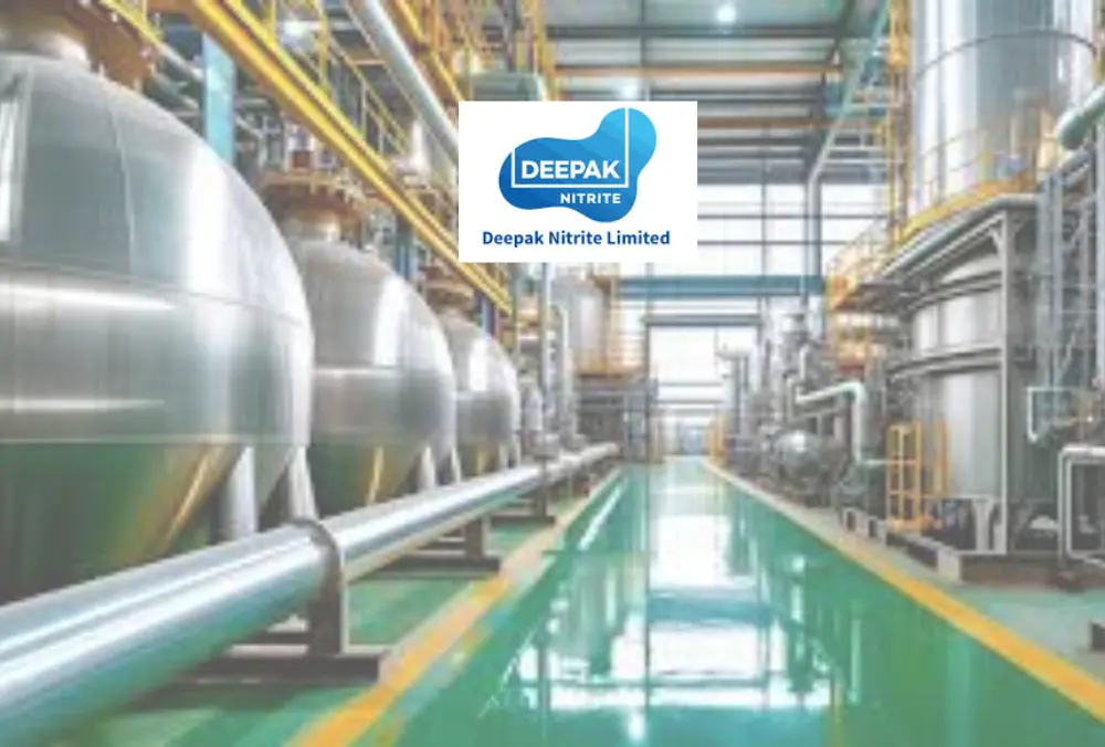 Deepak Nitrite chemical manufacturing plant interior view
