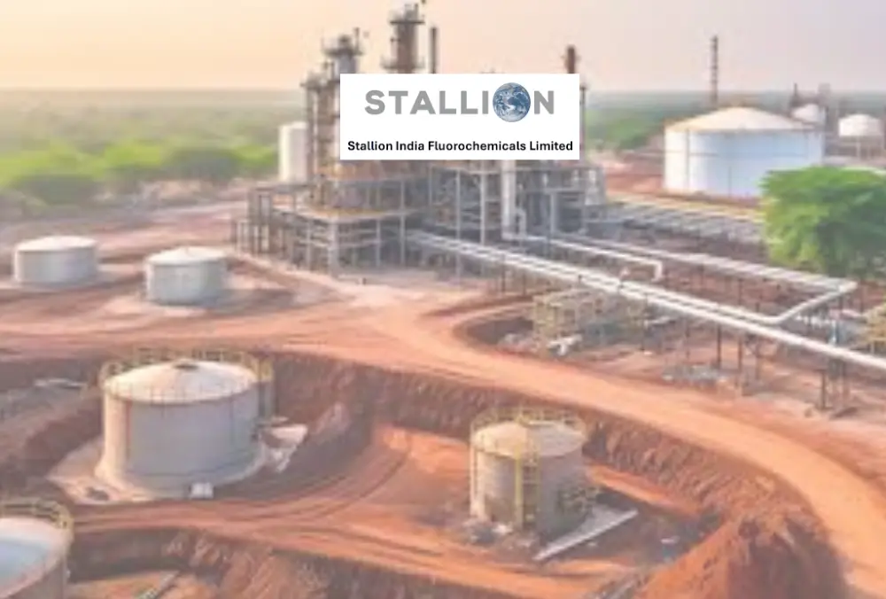 Stallion India fluorochemicals manufacturing plant aerial view