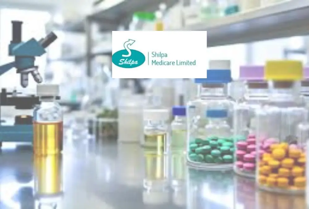 Shilpa Medicare laboratory with pharmaceutical research samples