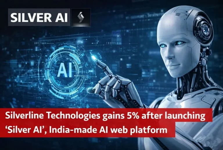 Silverline Technologies gains 5% after launching ‘Silver AI’, India-made AI web platform