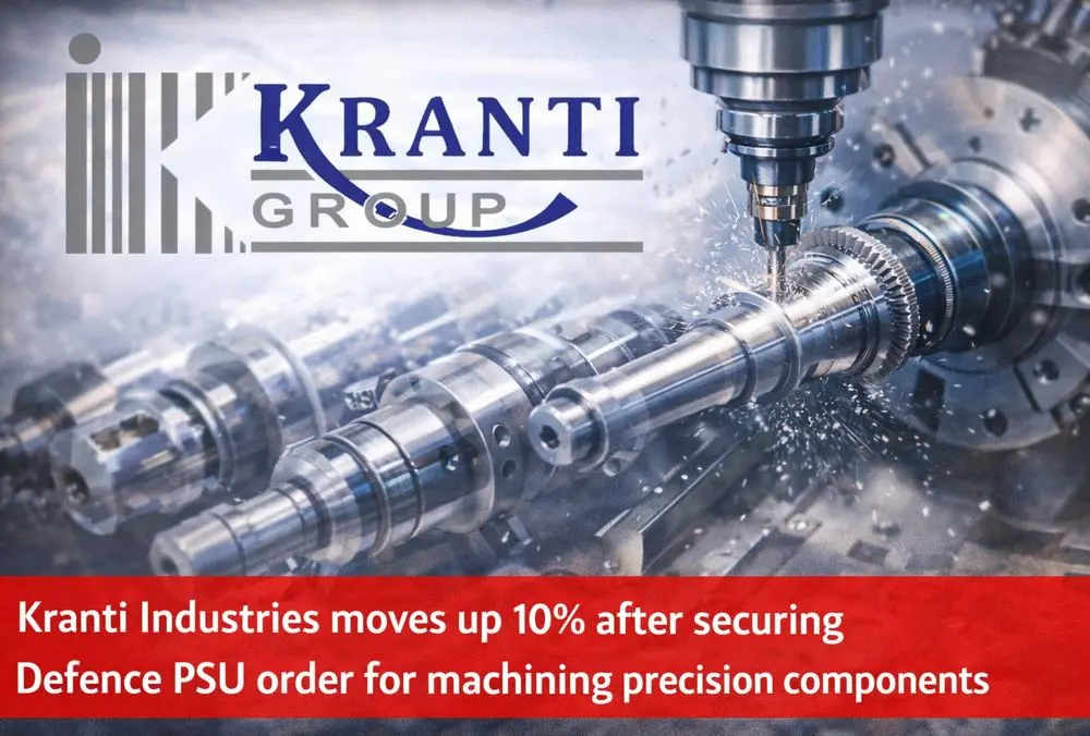 Kranti Industries wins defence PSU machining order