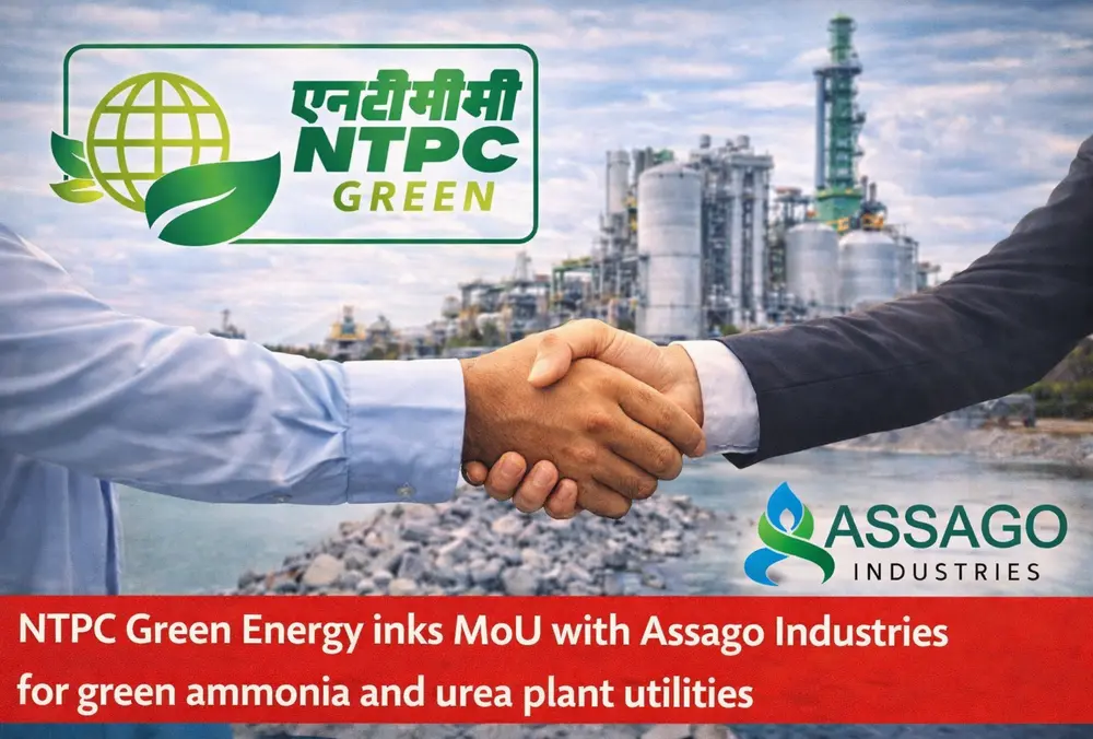 NTPC Green signs MoU with Assago Industries