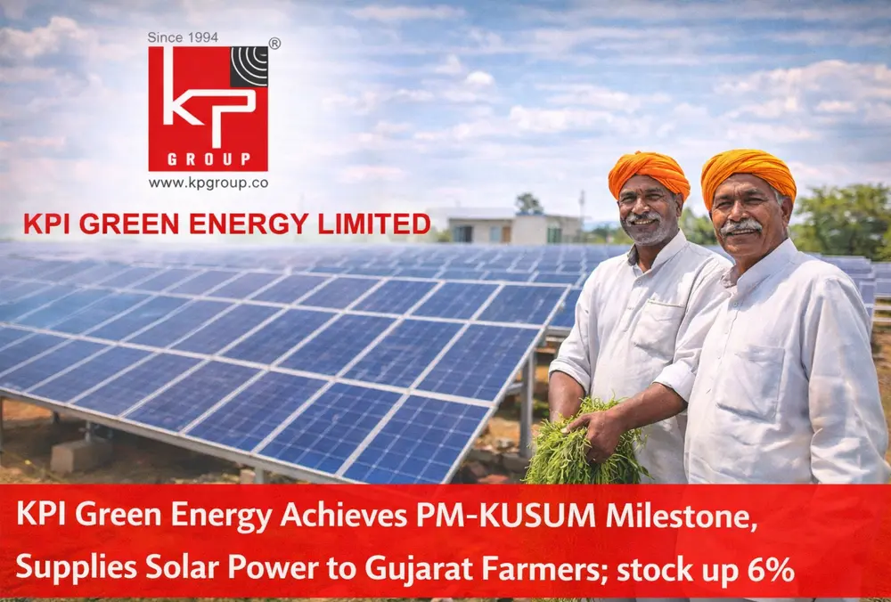 KPI Green Energy achieves PM-KUSUM solar milestone