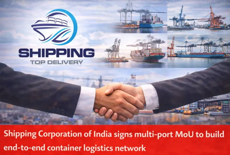 Shipping Corporation of India signs multi-port MoU to build end-to-end container logistics network