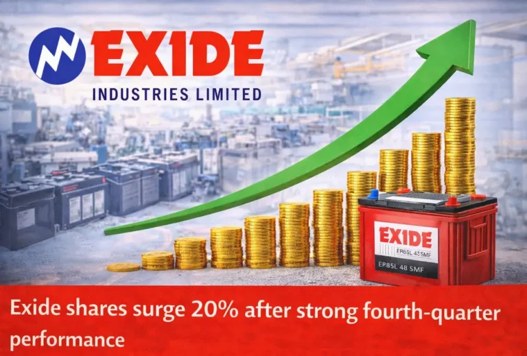 Exide Industries targets ₹500 crore export growth with Europe, US deals; shares rally