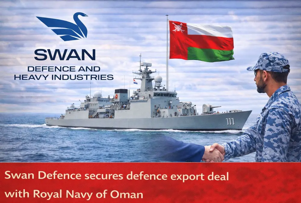 Swan Defence secures export deal with Royal Navy of Oman