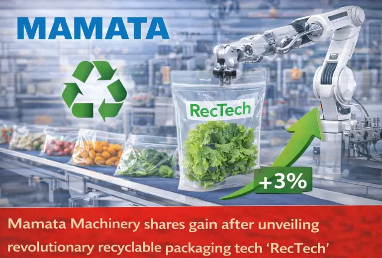 Mamata Machinery shares gain after unveiling revolutionary recyclable packaging tech ‘RecTech’
