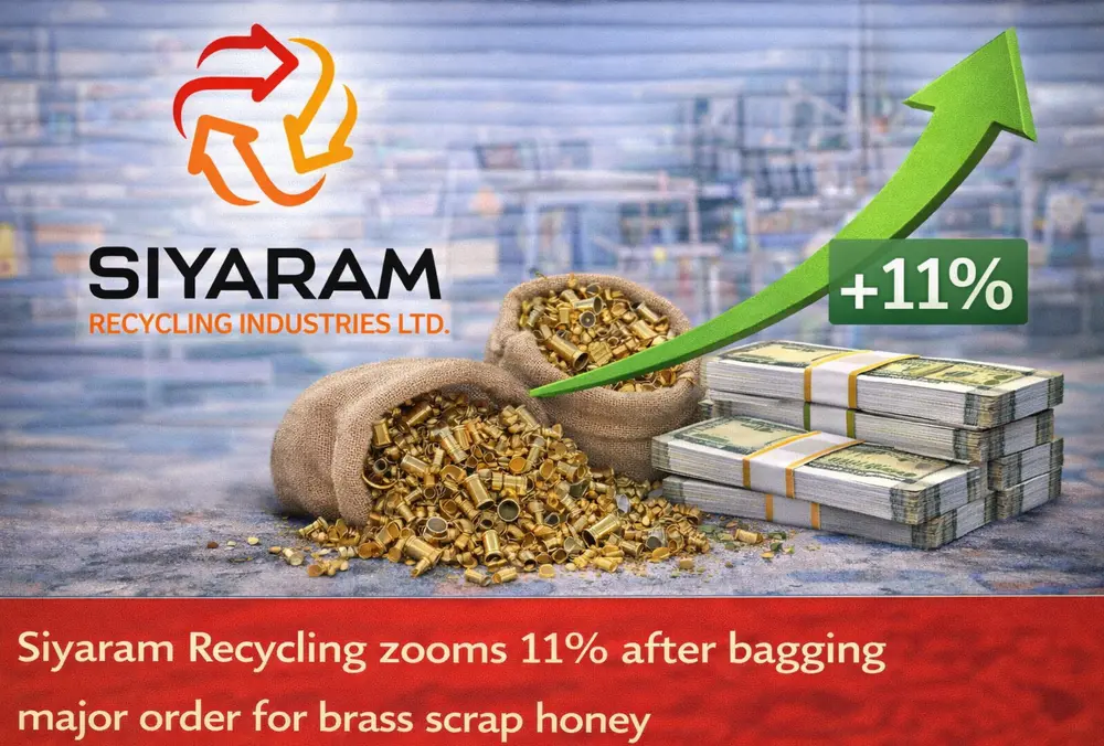 Siyaram Recycling shares jump 11% on major brass scrap order