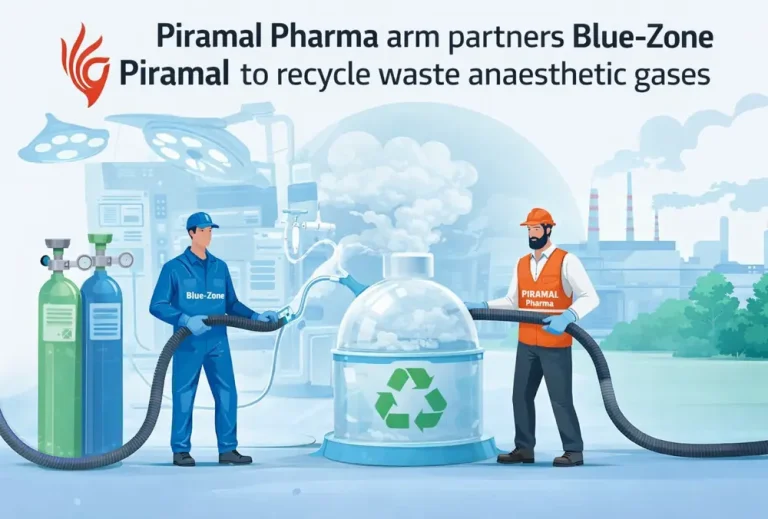 Piramal Pharma arm partners Blue-Zone to recycle waste anaesthetic gases