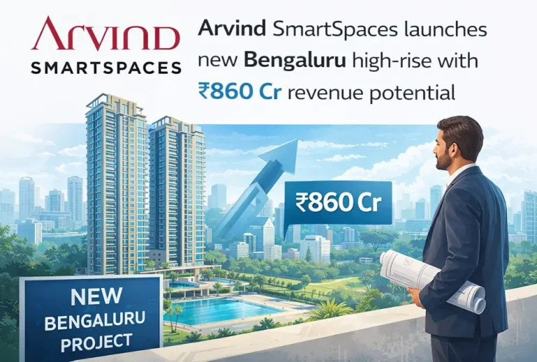 Arvind SmartSpaces launches new Bengaluru high-rise with ₹860 Cr revenue potential