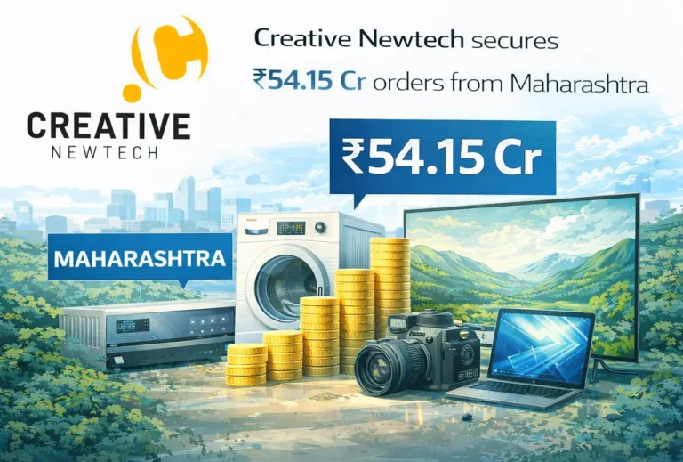 Creative Newtech secures ₹54.15 Cr orders from Maharashtra