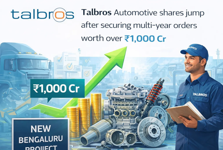 Talbros Automotive shares jump after securing multi-year orders worth over ₹1,000 Cr