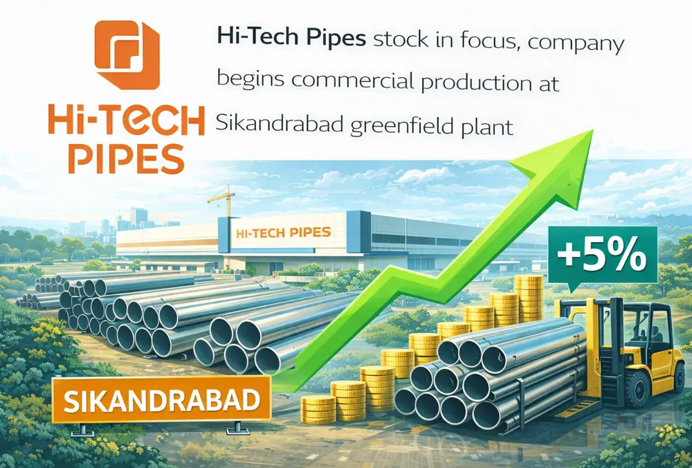 Hi-Tech Pipes starts production at Sikandrabad plant