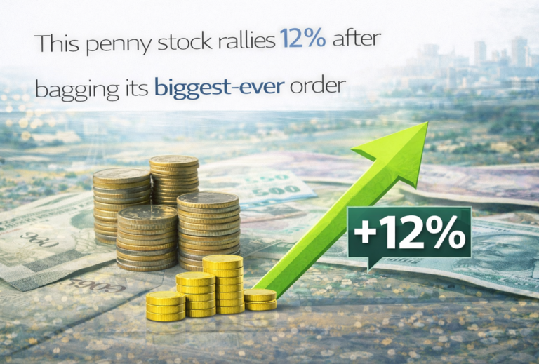 This penny stock rallies 12% after bagging its biggest-ever order