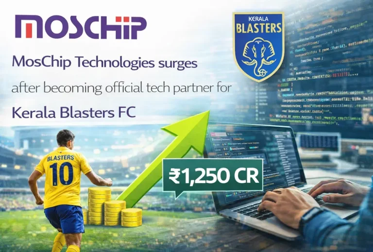 MosChip Technologies surges after becoming official tech partner for Kerala Blasters FC
