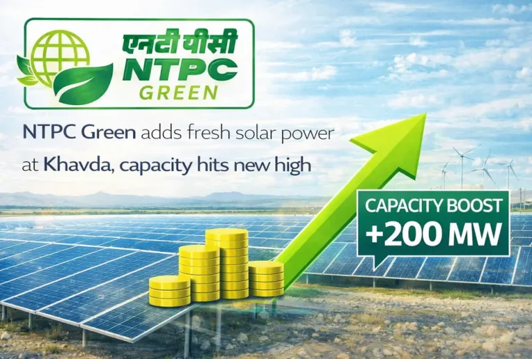 NTPC Green adds fresh solar power at Khavda, capacity hits new high