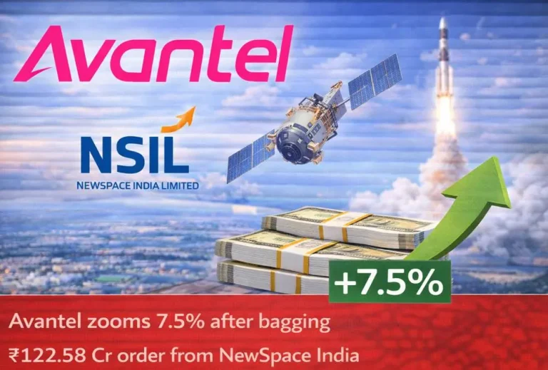 Avantel zooms 7.5% after bagging ₹122.58 Cr order from NewSpace India