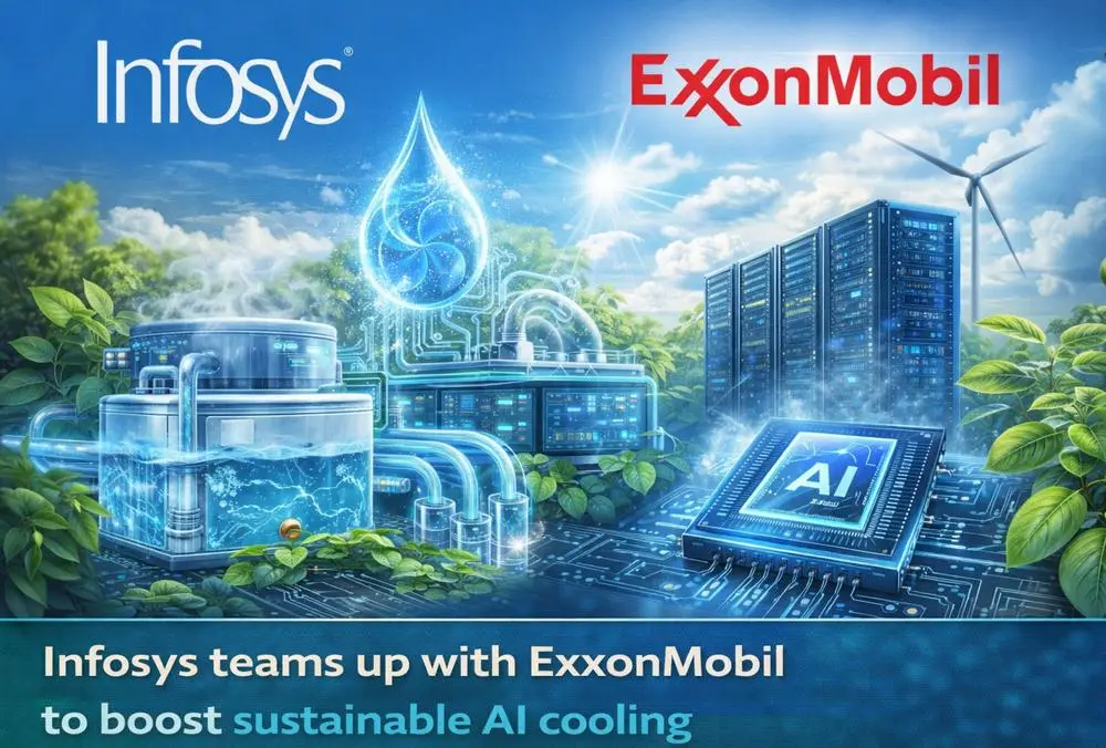 Infosys partners with ExxonMobil to develop sustainable AI cooling solutions