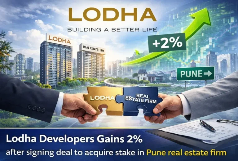 Lodha Developers gains 2% after signing deal to acquire stake in Pune real estate firm