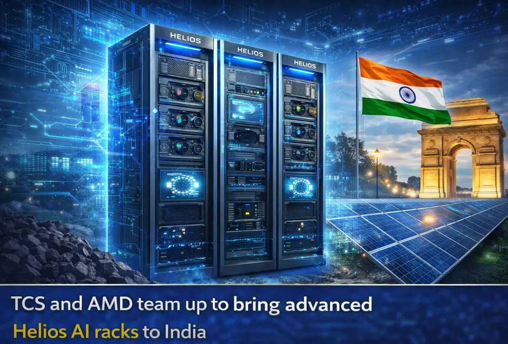 TCS and AMD bring Helios AI racks to India