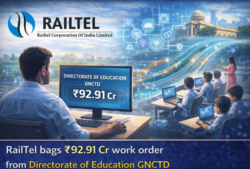 RailTel wins ₹92.91 Cr education digital services order