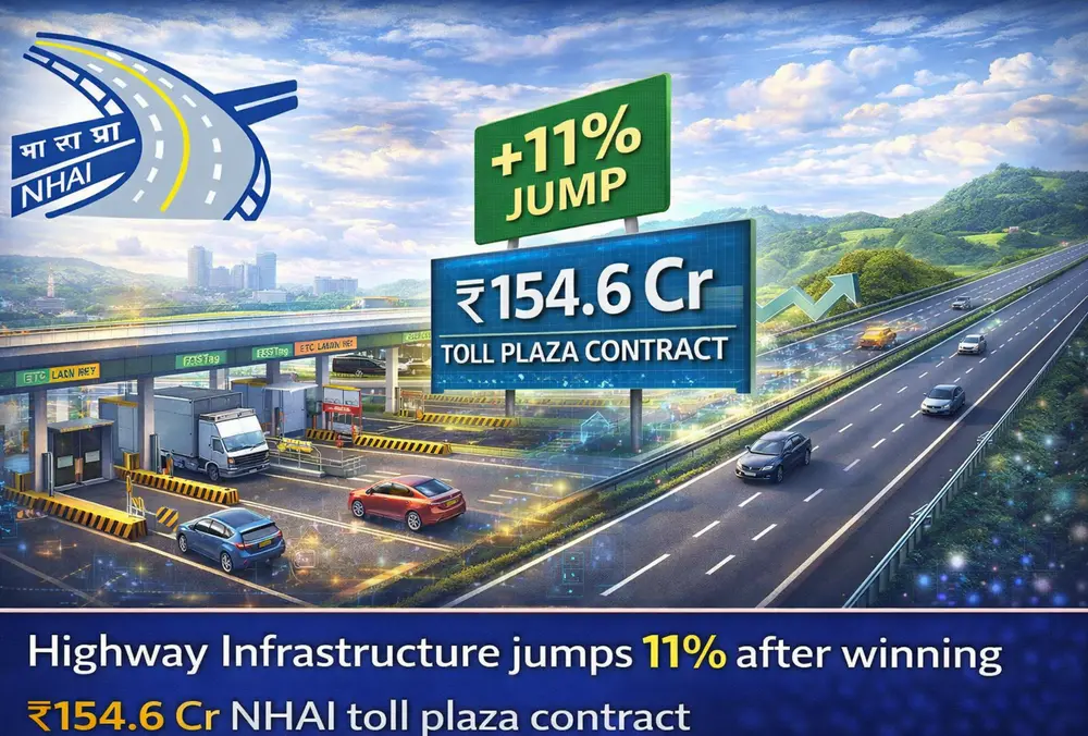 Highway Infra stock jumps 11% on ₹154.6 Cr NHAI contract