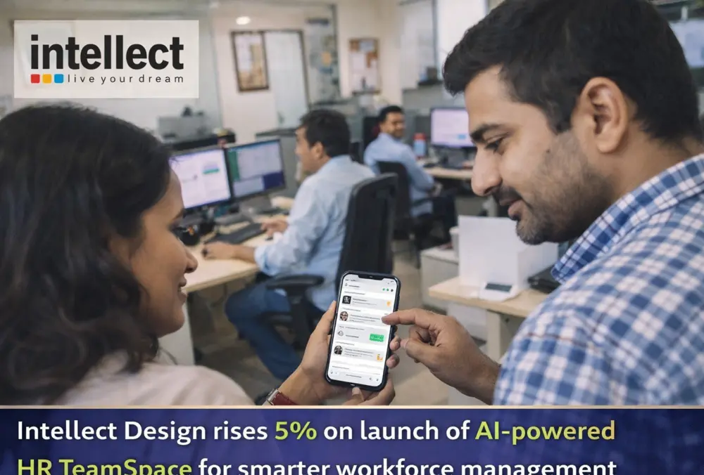 Intellect Design rises 5% after AI-powered HR TeamSpace launch
