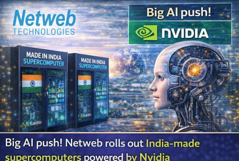 Big AI push! Netweb rolls out India-made supercomputers powered by Nvidia