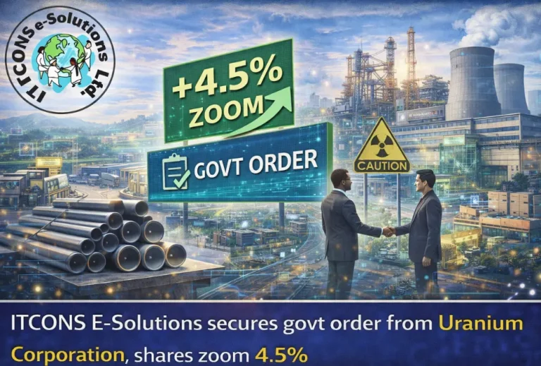 ITCONS E-Solutions secures govt order from Uranium Corporation, shares zoom 4.5%