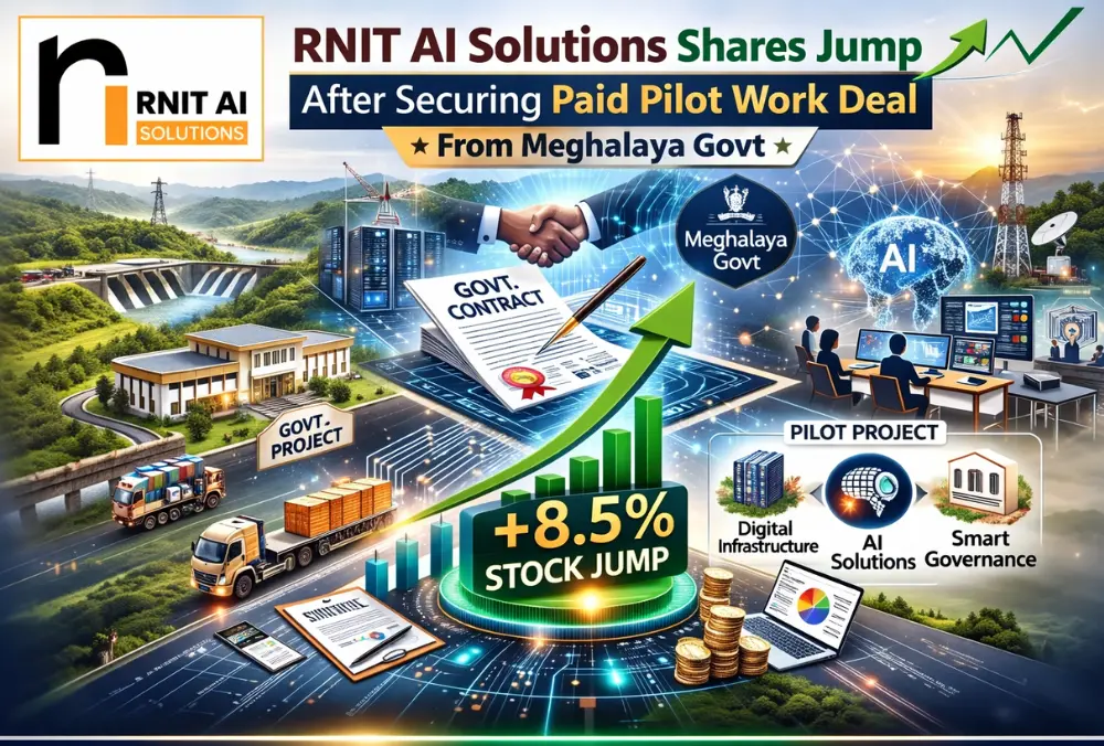 RNIT AI Solutions shares jump after Meghalaya govt pilot deal
