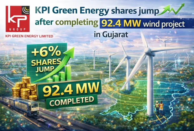 KPI Green Energy shares jump after completing 92.4 MW wind project in Gujarat